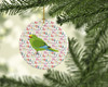 New Zealand Parakeet Christmas Ceramic Ornament product image at NuMercy 2