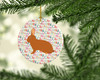 Rex Rabbit Christmas Ceramic Ornament product image at NuMercy 2