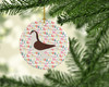 Large Pigeon Christmas Ceramic Ornament product image at NuMercy 2
