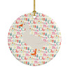 Shire Horse Christmas Ceramic Ornament product image at NuMercy