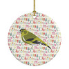 Siskin Christmas Ceramic Ornament product image at NuMercy