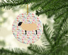 Suffolk Sheep Christmas Ceramic Ornament product image at NuMercy 2
