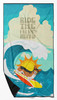 Surfer Dog Sable Pembroke Corgi Premium Beach Towel Oversized product image at NuMercy