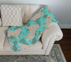 Great Pyrenees Artwork Pattern Quilted Throw Blanket 50" x 60" product image at NuMercy 3