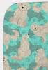Great Pyrenees Artwork Pattern Quilted Throw Blanket 50" x 60" product image at NuMercy 5