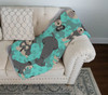 Schnauzer Artwork Pattern Quilted Throw Blanket 50" x 60" product image at NuMercy 3