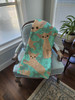 Cream Chihuahua Artwork Pattern Quilted Throw Blanket 50" x 60" product image at NuMercy 4