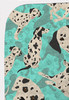 Dalmatian Artwork Pattern Quilted Throw Blanket 50" x 60" product image at NuMercy 5