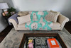 Maltese Artwork Pattern Quilted Throw Blanket 50" x 60" product image at NuMercy 2