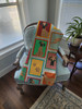 Lots of Fawn Great Dane Artwork Pattern Quilted Throw Blanket 50" x 60" product image at NuMercy 4