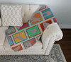 Lots of Grey Labrador Retriever Artwork Pattern Quilted Throw Blanket 50" x 60" product image at NuMercy 3