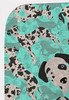 Harlequin Natural Ears Great Dane Artwork Pattern Quilted Throw Blanket 50" x 60" product image at NuMercy 5