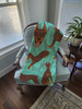 Red Doberman Pinscher Artwork Pattern Quilted Throw Blanket 50" x 60" product image at NuMercy 4