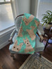 Wheaten Scottish Terrier Artwork Pattern Quilted Throw Blanket 50" x 60" product image at NuMercy 4