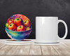Colorful Apples Large Sandstone Absorbent Round Coasters Pack of 4 DAC1846 product image at NuMercy 2