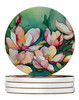 Louisiana Magnolias in Watercolor Large Sandstone Absorbent Round Coasters Pack of 4 DAC1663 product image at NuMercy