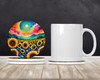 Colorful Sunflowers Large Sandstone Absorbent Round Coasters Pack of 4 DAC1993 product image at NuMercy 2