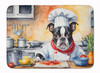 Boston Terrier The Chef Memory Foam Bath/Kitchen Mat DAC6215 product image at NuMercy