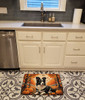 Border Collie Fall Memory Foam Bath/Kitchen Mat product image at NuMercy 2