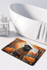 Black Pug Fall Memory Foam Bath/Kitchen Mat product image at NuMercy 3