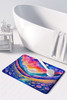 Periwinkles in Color Memory Foam Bath/Kitchen Mat product image at NuMercy 3