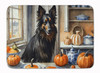 Belgian Sheepdog Fall Kitchen Pumpkins Memory Foam Bath/Kitchen Mat product image at NuMercy