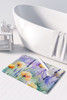 Lavender in Watercolor Memory Foam Bath/Kitchen Mat DAC1581 product image at NuMercy 3