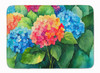 Hydrangeas in Watercolor Memory Foam Bath/Kitchen Mat DAC1575 product image at NuMercy