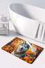 Siberian Husky Fall Memory Foam Bath/Kitchen Mat product image at NuMercy 3
