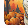 Siberian Husky Fall Memory Foam Bath/Kitchen Mat product image at NuMercy 4