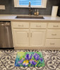 Tennessee Iris in Watercolor Memory Foam Bath/Kitchen Mat DAC1707 product image at NuMercy 2
