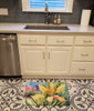 New Mexico Yucca Flower in Watercolor Memory Foam Bath/Kitchen Mat DAC1689 product image at NuMercy 2