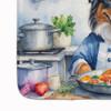 Australian Shepherd The Chef Memory Foam Bath/Kitchen Mat product image at NuMercy 4