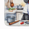 Black Poodle The Chef Memory Foam Bath/Kitchen Mat DAC6302 product image at NuMercy 4