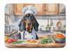 Black and Tan Coonhound The Chef Memory Foam Bath/Kitchen Mat product image at NuMercy