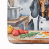 Black and Tan Coonhound The Chef Memory Foam Bath/Kitchen Mat product image at NuMercy 4