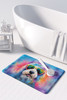 Old English Sheepdog Hippie Dawg Memory Foam Bath/Kitchen Mat DAC2536 product image at NuMercy 3