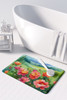 Iowa Wild Prairie Roses in Watercolor Memory Foam Bath/Kitchen Mat DAC1652 product image at NuMercy 3