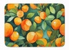 Florida Orange Blossom in Watercolor Memory Foam Bath/Kitchen Mat DAC1637 product image at NuMercy