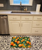 Florida Orange Blossom in Watercolor Memory Foam Bath/Kitchen Mat DAC1637 product image at NuMercy 2