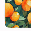 Florida Orange Blossom in Watercolor Memory Foam Bath/Kitchen Mat DAC1637 product image at NuMercy 4