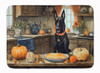 Belgian Malinois Fall Kitchen Pumpkins Memory Foam Bath/Kitchen Mat product image at NuMercy