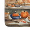 Scottish Terrier Fall Kitchen Pumpkins Memory Foam Bath/Kitchen Mat DAC1810 product image at NuMercy 4