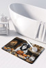 Japanese Chin Fall Kitchen Pumpkins Memory Foam Bath/Kitchen Mat DAC1784 product image at NuMercy 3