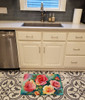 Oklahoma Roses in Watercolor Memory Foam Bath/Kitchen Mat DAC1701 product image at NuMercy 2