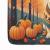 Fawn Pug Fall Memory Foam Bath/Kitchen Mat product image at NuMercy 4