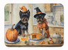 Affenpinscher Fall Kitchen Pumpkins Memory Foam Bath/Kitchen Mat product image at NuMercy