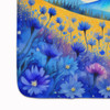 Blue Cornflowers in Color Memory Foam Bath/Kitchen Mat product image at NuMercy 4