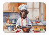 Chocolate Labrador Retriever The Chef Memory Foam Bath/Kitchen Mat product image at NuMercy