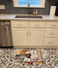 Chocolate Labrador Retriever The Chef Memory Foam Bath/Kitchen Mat product image at NuMercy 2
